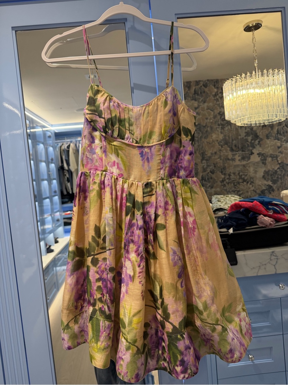 Cara Cara Alba Floral Mini Dress – Size 2